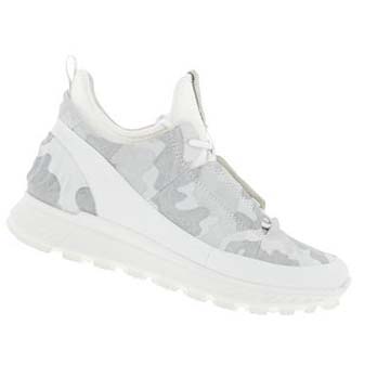 Baskets Ecco Exostrike Low Femme Blanche | FR 221MQZ